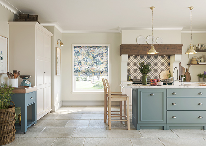 Maggie, Teal - Roman Blind - Image 8